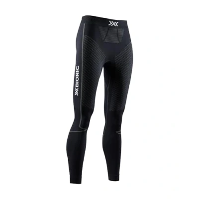 Image of X BIONIC INVENT 4.0 Running Pants Women Sports Trousers Jogging Training Fitness Gym Compression Baselayer Legging Black/Charcoal, Large