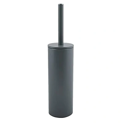 Image of Spirella BATH BRUSH STAINLESS STEEL AKIRA MATT GREY, Metal, 40 x 9.5 cm