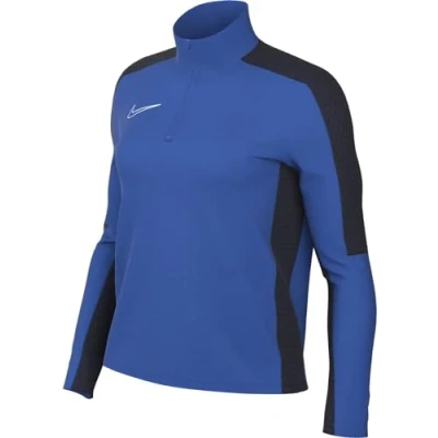 Image of NIKE DR1354 463 W NK DF ACD23 DRIL TOP Jacket Women&#039;s Royal Blue/Obsidian/White Size XL