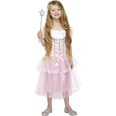 Image of Children&#039;s Pretty Pink Princess Fancy Dress Costume 7 9 yrs