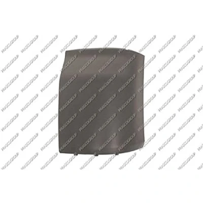 Image of 7H0807322B7G9 Bumper PRASCO VG9171163 Right Rear Grained grey