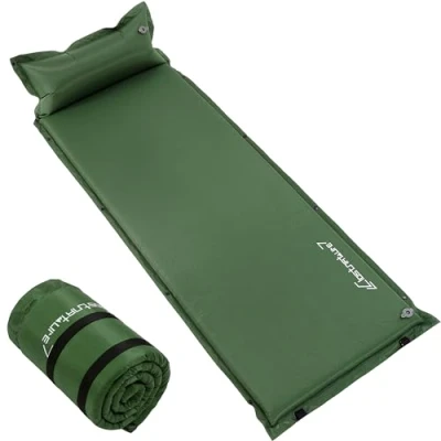 Image of Clostnature Self Inflating Camping Mat 3.8/5/7.6 cm Lightweight Inflatable Sleeping for Camping, Compact Waterproof Pad Backpacking, Foam Roll Hiking, Mountaineering