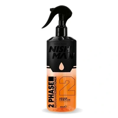 Image of NISHMAN Hair and Beard Conditioner Spray 400 ml (Argan)
