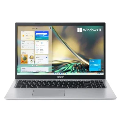 Image of Acer Aspire 5 A515 56 347N Slim Laptop 15.6&quot; Full HD IPS Display 11th Gen Intel i3 1115G4 Dual Core Processor 8GB DDR4 128GB NVMe SSD WiFi 6 Amazon Alexa Windows 11 Home in S Mode,Silver