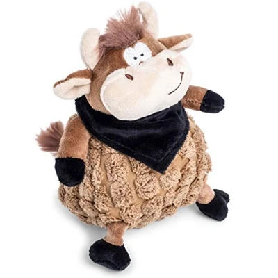 Image of Petface Farmyard Buddies Chunky Cow Plush Dog Toy