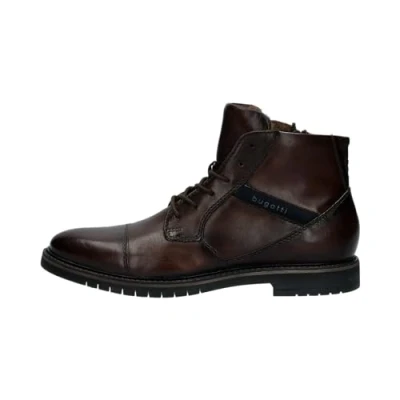 Image of bugatti CAJ Laceup ankle boots midbrown, Men&#039;s, Size: 7.5, Mid brown Sheepskin