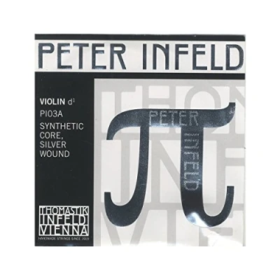 Image of Thomastik Einzelsaite für Violine 4/4 Peter Infeld Synthetic Core D Saite synthetischer Kern, Silber umsponnen, medium