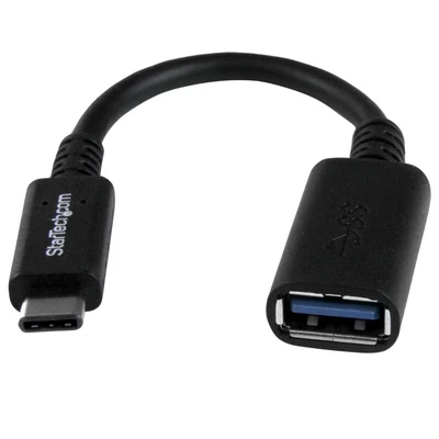 Image of StarTech.com USB C to Adapter 3.0 (5Gbps) 6in IF Certified A 3.2 Gen 1 Type (USB31CAADP)