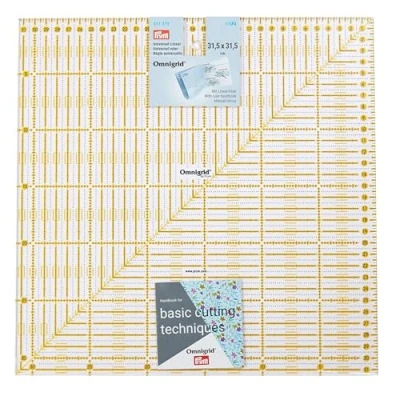 Image of Prym Ruler, Transparent, Black, Yellow, 31,5 x cm