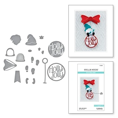 Image of Spellbinders Holly Jolly Gnome for Christmas, Metal