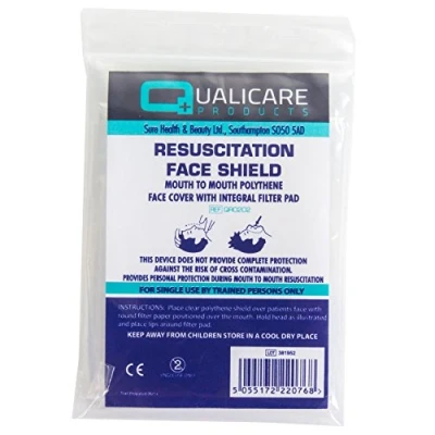 Image of Clear CPR Resuscitation Face Shield