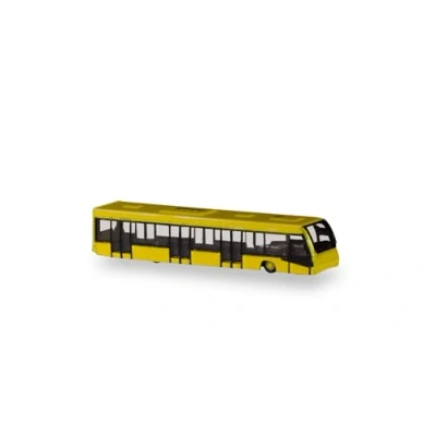 Image of Herpa Wings Scenix 562591 Airport Bus Set of 4 Yellow (1/400 Scale )