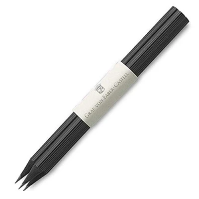 Image of Graf Von Faber Castell Pencils No.Iii Black 3X