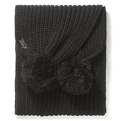 Image of Karl Lagerfeld Paris Womens Essential Everyday Scarf, Black, One Size