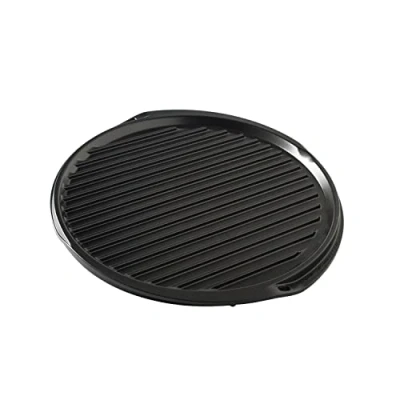Image of Nordic Ware 12 inch Pro Cast Flattop Reversible Round Grill Griddle, Versatile Griddle Plate, BBQ Hot Sizzling Plate for Serving Food, Pizza Stone