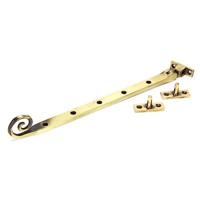 Image of From The Anvil Aged Brass 12 Inch Monkeytail Stay