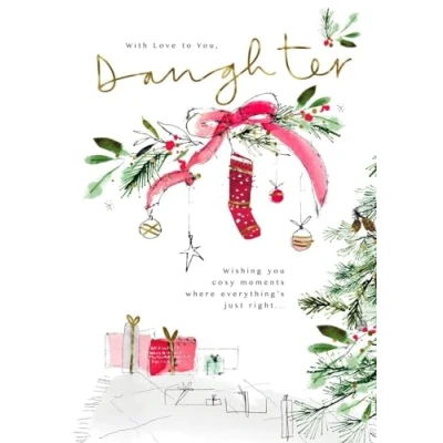 Image of Hallmark Daughter Christmas Card With Love to You,