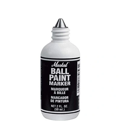 Image of Markal Ball Paint Marker (BPM) 59ml Bottle (White)