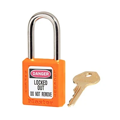Image of Master Lock 410ORJ Grip Tight Lockout for Wide or Tall Circuit Breakers