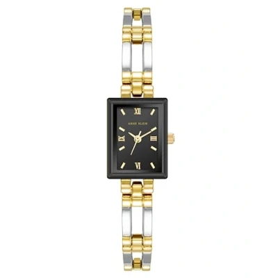 Image of Anne Klein Women&#039;s Bracelet Watch,Two Tone/Black