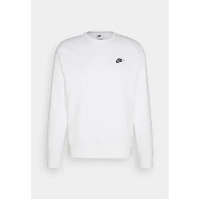Image of Nike Sportswear CLUB CREW Unisex Sweatshirt, Size: 4XL T, White