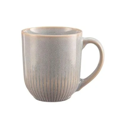 Image of Mason Cash Reactive Linear 400ml Grey Mug