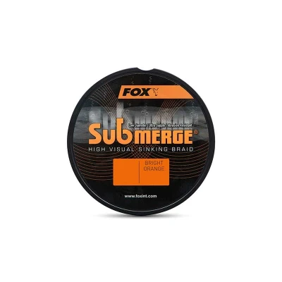 Image of Fox Submerge Orange Sinking Braid 300 m Braided Fishing Line, Diameter/Load Capacity: 0.38 mm / 29.5 kg 65 lb