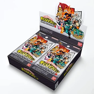 Image of BANDAI My Hero Academia Metal Card Collection 3 (Pack Ver) (Box) Pack of 20