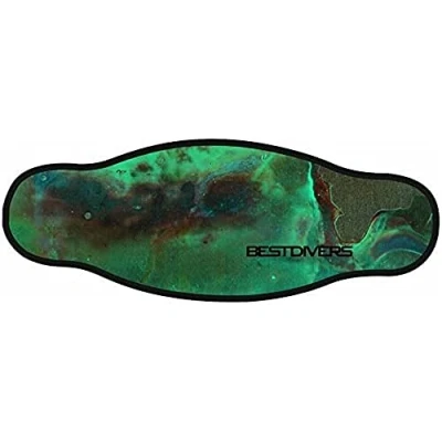 Image of Best Divers IN/Neoprene Mask Strap, Double Sheet, Acid