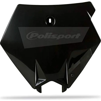 Image of Polisport KTM Number Plate SX 2003 2006 SXF 2005 06, Black Motocross4u