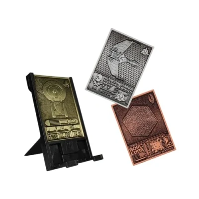 Image of Cable Guys Star Trek Digiplate Phone stand and Metal Plate Collectibles