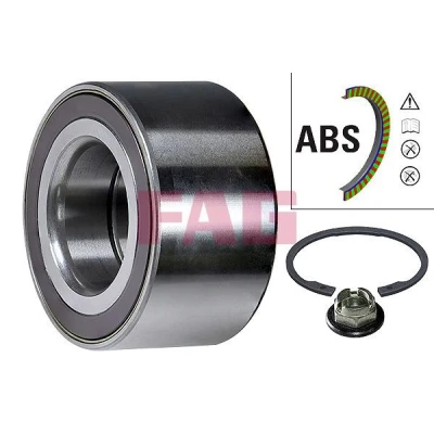 Image of 1484266, 1484269, 2T141215BA, 2T141215BB, 2T141215BC Wheel bearing kit FAG 713 6788 70 Photo corresponds to scope of supply 74mm