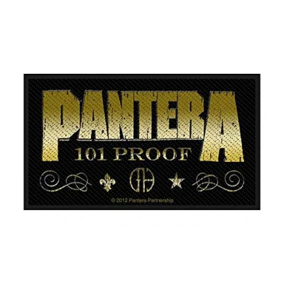 Image of Pantera Whiskey Label Unisex Patch Standard, 100% polyester,
