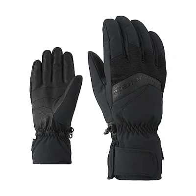 Image of Ziener Gabino Alpine Ski Gloves Gloves, Men, 801035, Black, 7 (EU)