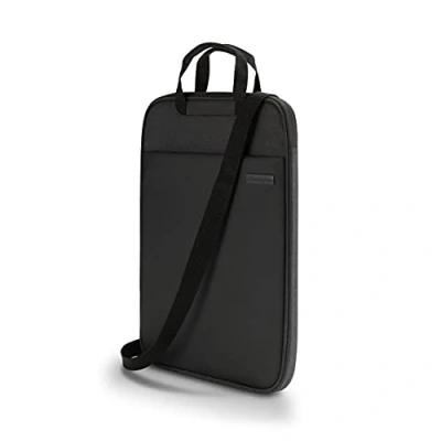 Image of Kensington Vertical Eco Laptop Bag designed for 14&quot; Screens, Protective Carry Case and Sleeve featuring a Zipper Adjustable, Detachable Shoulder Strap, Friendly Water Resistant (K60103WW)