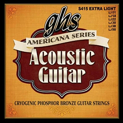 Image of GHS Strings Americana Acoustic Guitar (S415 SET)