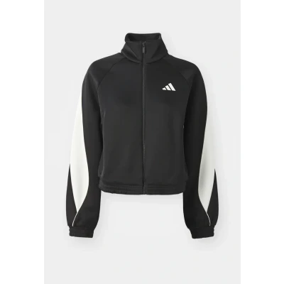 Image of adidas Sportswear Stadium Training jacket, Women&#039;s, Size: XS, Black/off white