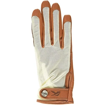 Image of Kasco Women Tan Fit Right Hand Golf Glove Ruby, Medium