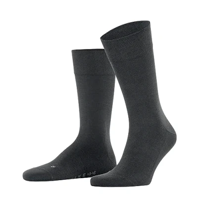 Image of Falke Sensitive NEW YORK Softtop Suitable FOR Diabetics Socks, Men&#039;s, Size: 8.5 11, Anthracite