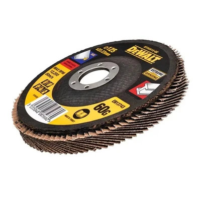 Image of Dewalt Flap disc 125 mm 60 Grit Flat Type 27, DT30612 QZ