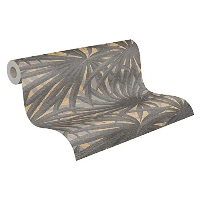 Image of Metropolitan Stories Wallpaper Palm Leaf 37861 1