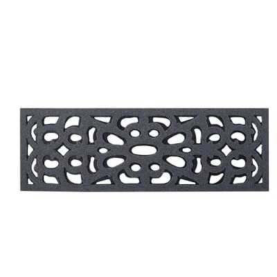 Image of Nicoman Narrow Doormat Victorian Style Door Mat Barrier Eco Friendly Absorbent Heavy Duty Dirt Scraper Drainage For Outdoor Garden Pool Garage Entrance Step (4 Pack, 75 x 25cm)