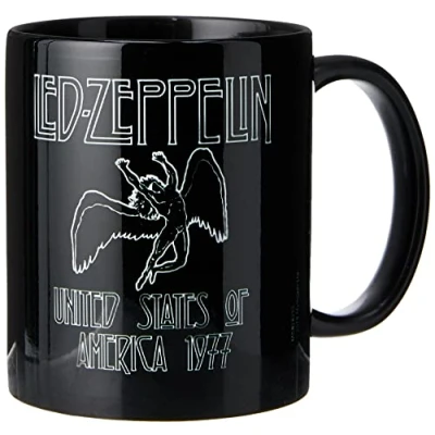 Image of Pyramid International MGB26399 Led Zeppelin (Icarus) Black Coffee Mug, Ceramic, 11 oz
