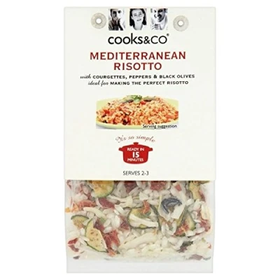 Image of Cooks &amp; Co Mediterranean Risotto 190g Pack of 2