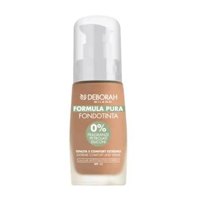 Image of Deborah Pure Formula No.3 Gold Paraben Free Hold and Extreme Comfort with Anti Pollution Filter SPF15 30ml