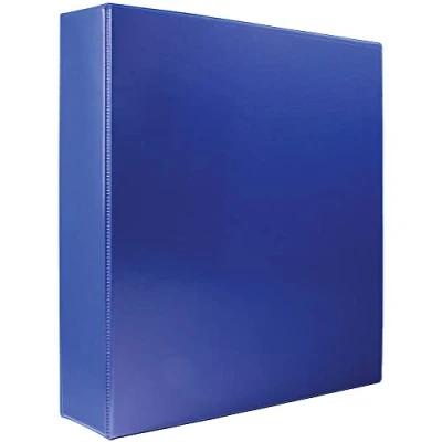 Image of Whitebox 65mm Presentation 4D Ring Binder Blue