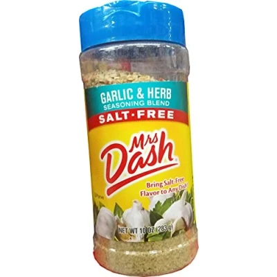 Image of Mrs Dash Garlic &amp; Herb Salt Free Seasoning Blend 283g