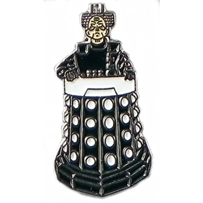 Image of Metal Enamel Pin Badge Doctor Dr. Who Davros Dalek Lord (25mm)