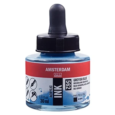 Image of Amsterdam ACRYLC Ink Grey Blue, One Size
