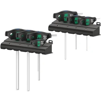Image of Wera 05023450001 454/7 HF 1 T Handle Screwdriver Set